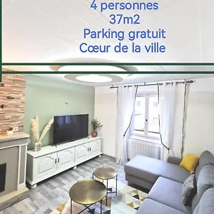  Apartamento Centre Ville, Parking Gratuit, Petit Dejeuner